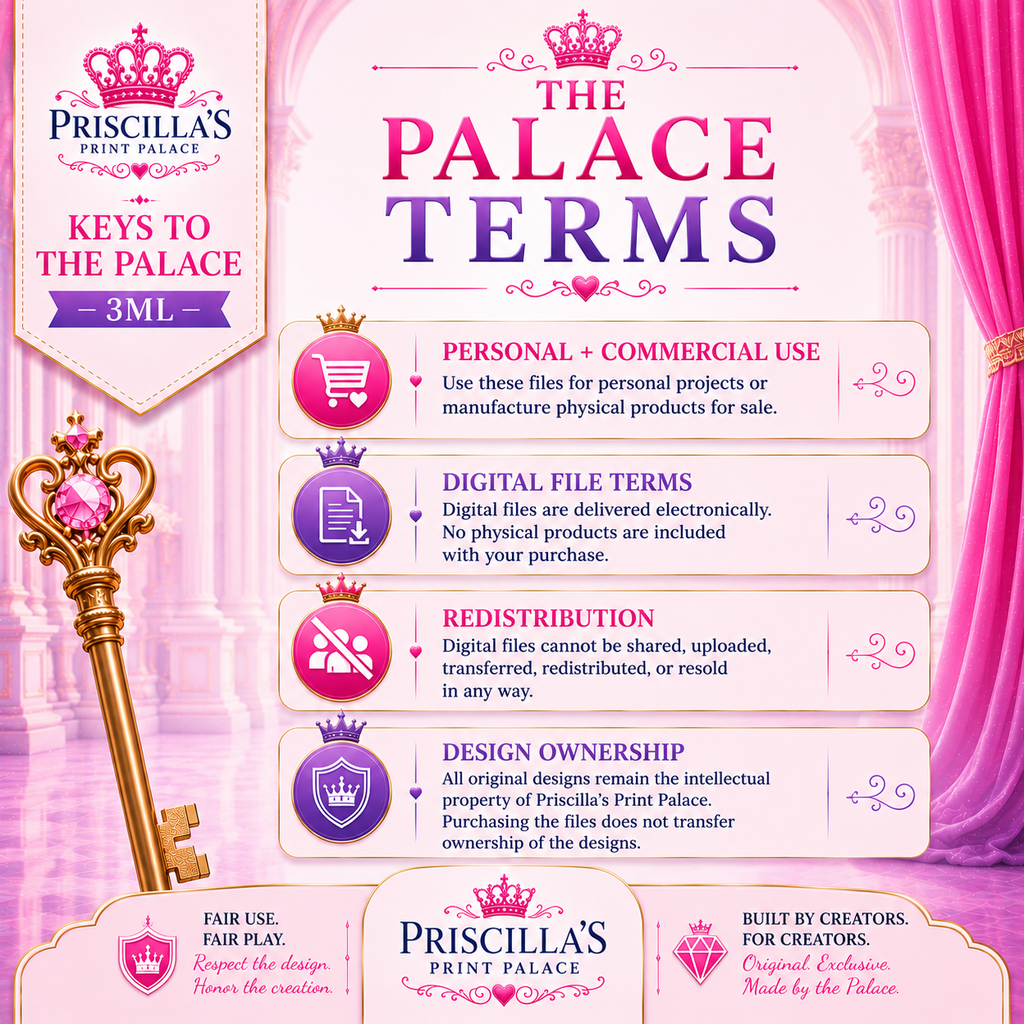 Keys to the Palace Syringe Case – 3D Print STL File (Digital Download)