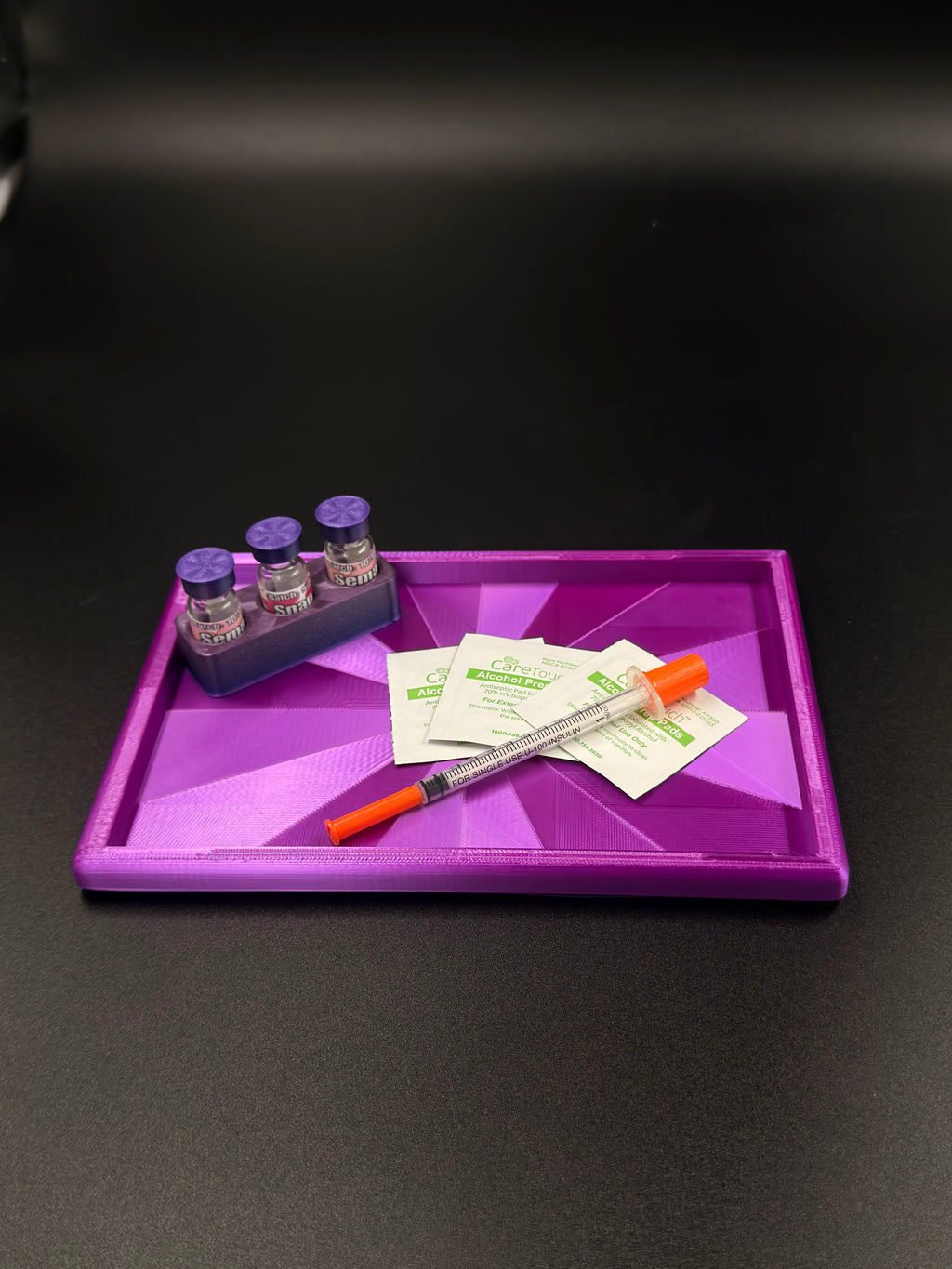 Vial Reconstitution Tray | Peptide Organization Station