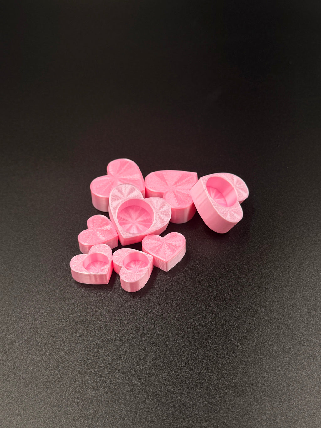 Bulk Vial Caps for Peptide Storage | Heart Shaped, Fits 3ml to 30ml