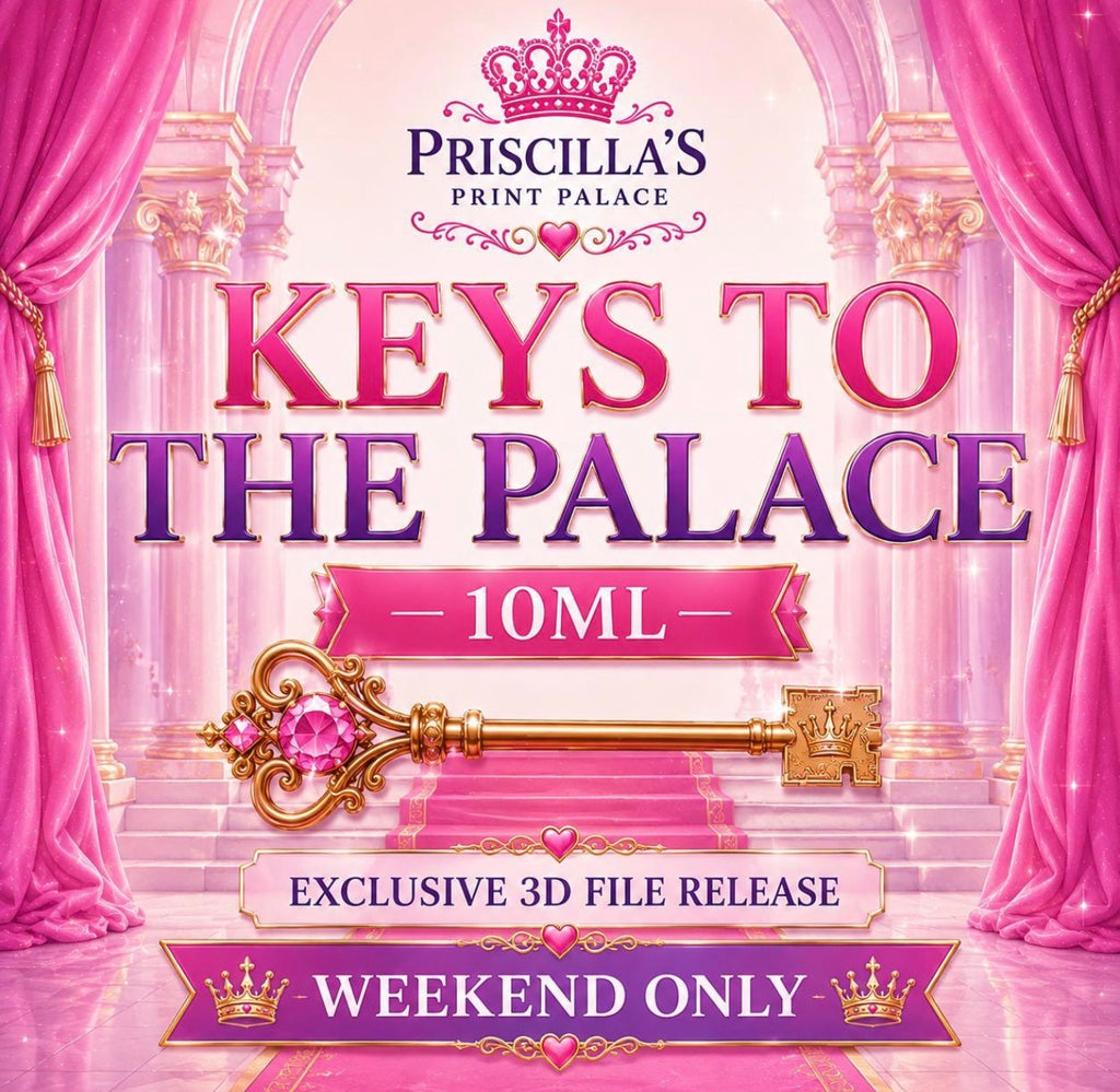 Keys to the Palace 10ML Vial Case STL Files | 3D Print (Digital Download)