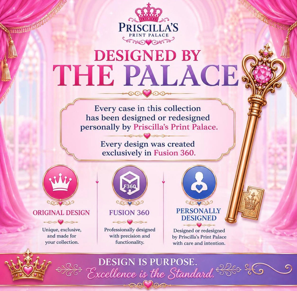 Keys to the Palace 10ML Vial Case STL Files | 3D Print (Digital Download)