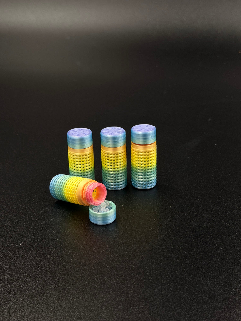 3ML Vial Desiccant Container |  Moisture Control Holder | Desiccant Storage Case